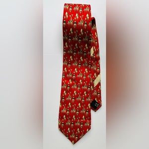 Salvatore Ferragamo silk tie